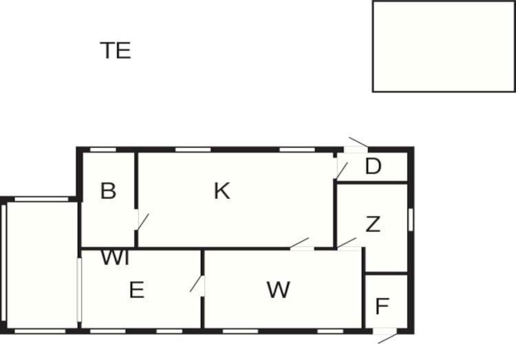 4 Person Holiday Home In T Nder 톤더 외부 사진